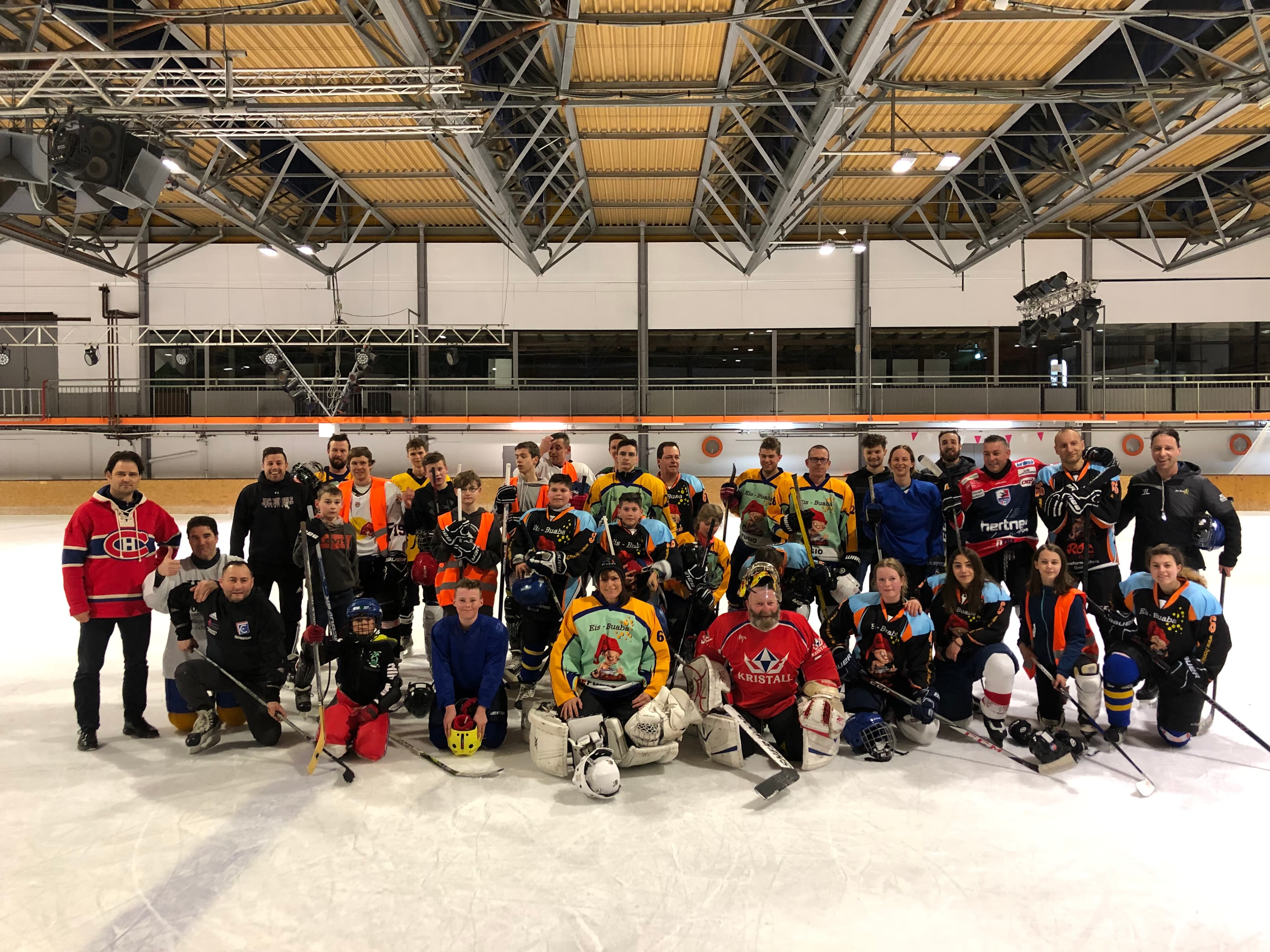 Jedermanntraining der Eis-Buaba