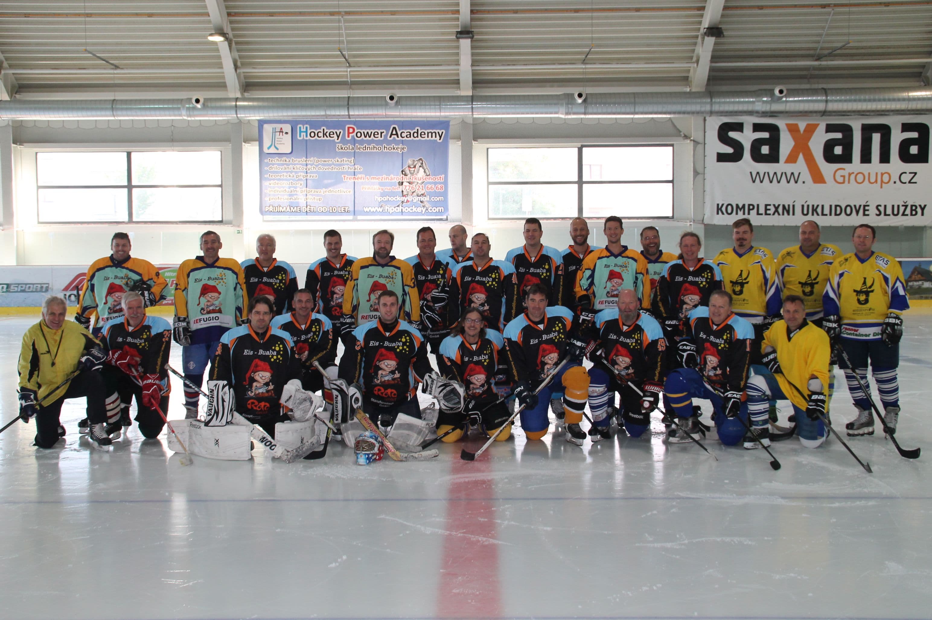 Trainingslager der Eis-Buaba in Tschechien
