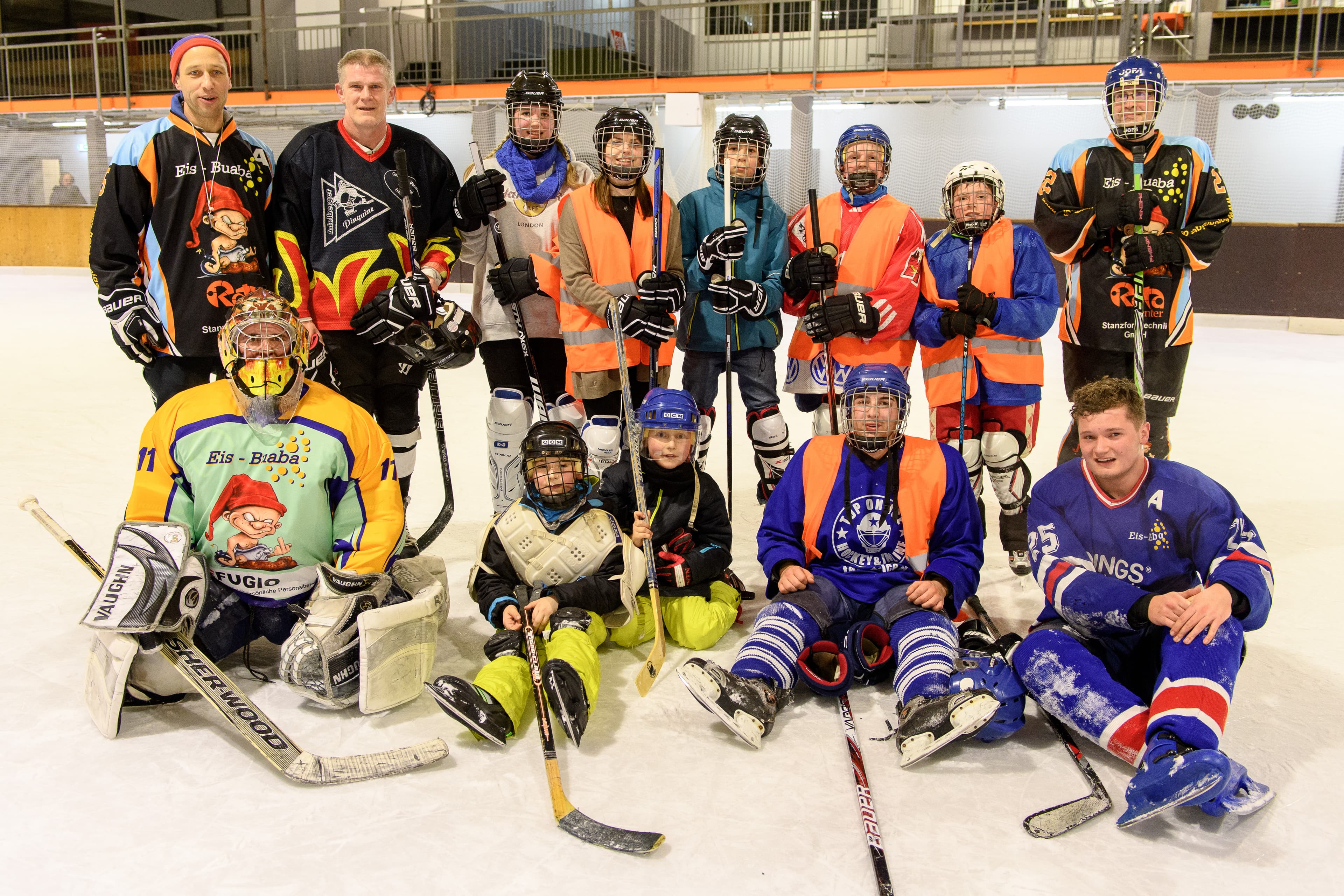 Tolles Jedermann-Training der Eis-Buaba